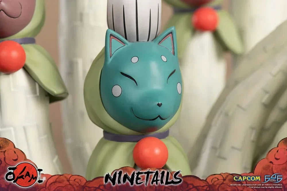 Okami Figur Ninetails 51 cm - Mäktig Kitsune First 4 Figures