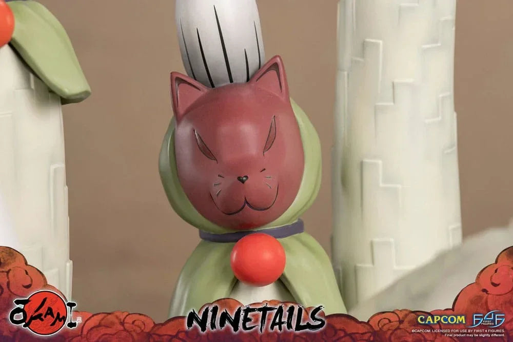 Okami Figur Ninetails 51 cm - Mäktig Kitsune First 4 Figures