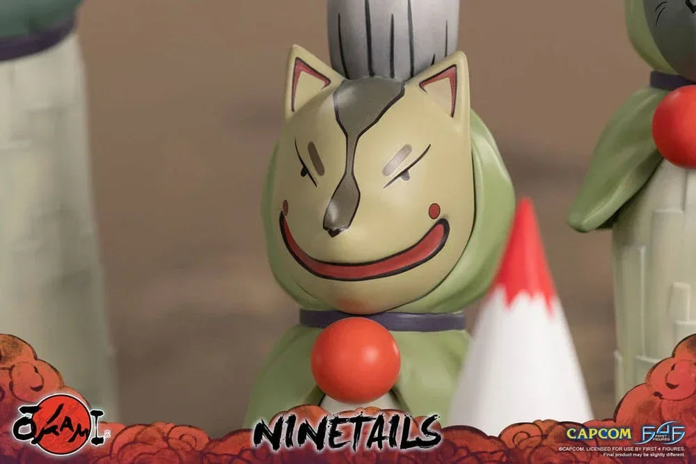Okami Figur Ninetails 51 cm - Mäktig Kitsune First 4 Figures
