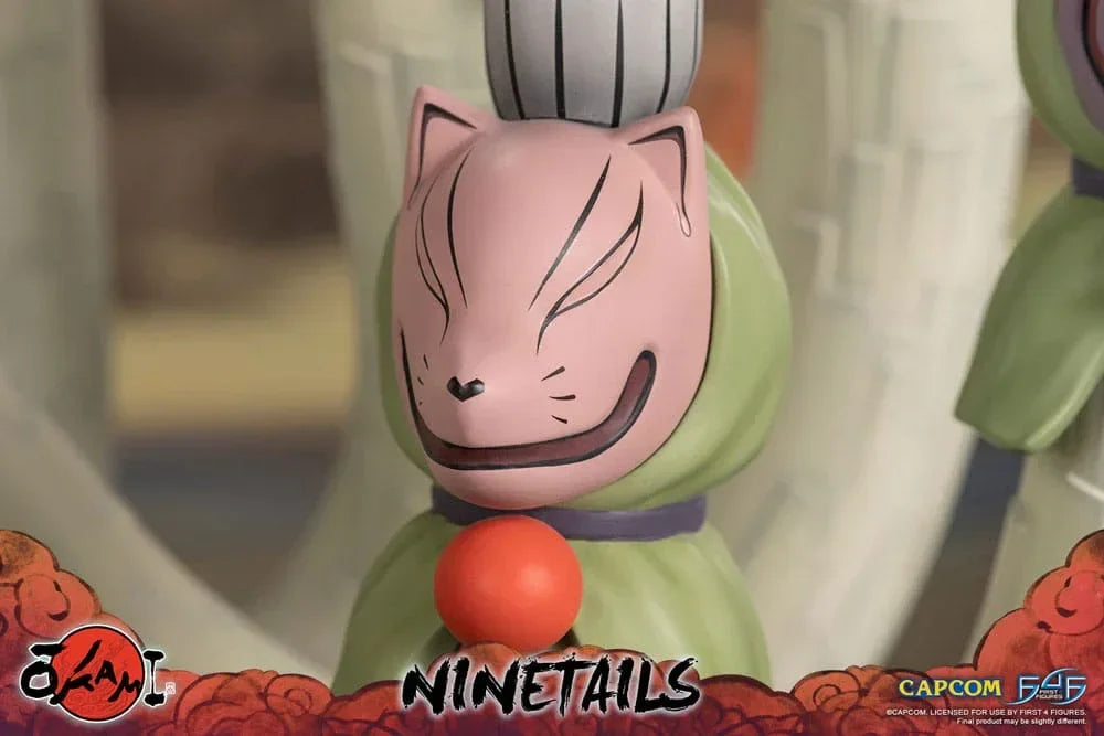 Okami Figur Ninetails 51 cm - Mäktig Kitsune First 4 Figures