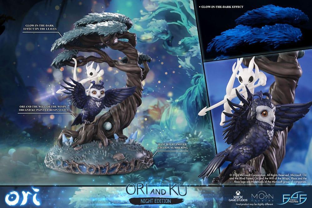 Ori och Will of the Wisps Figur Ori och Ku Natt Version 38 cm First 4 Figures
