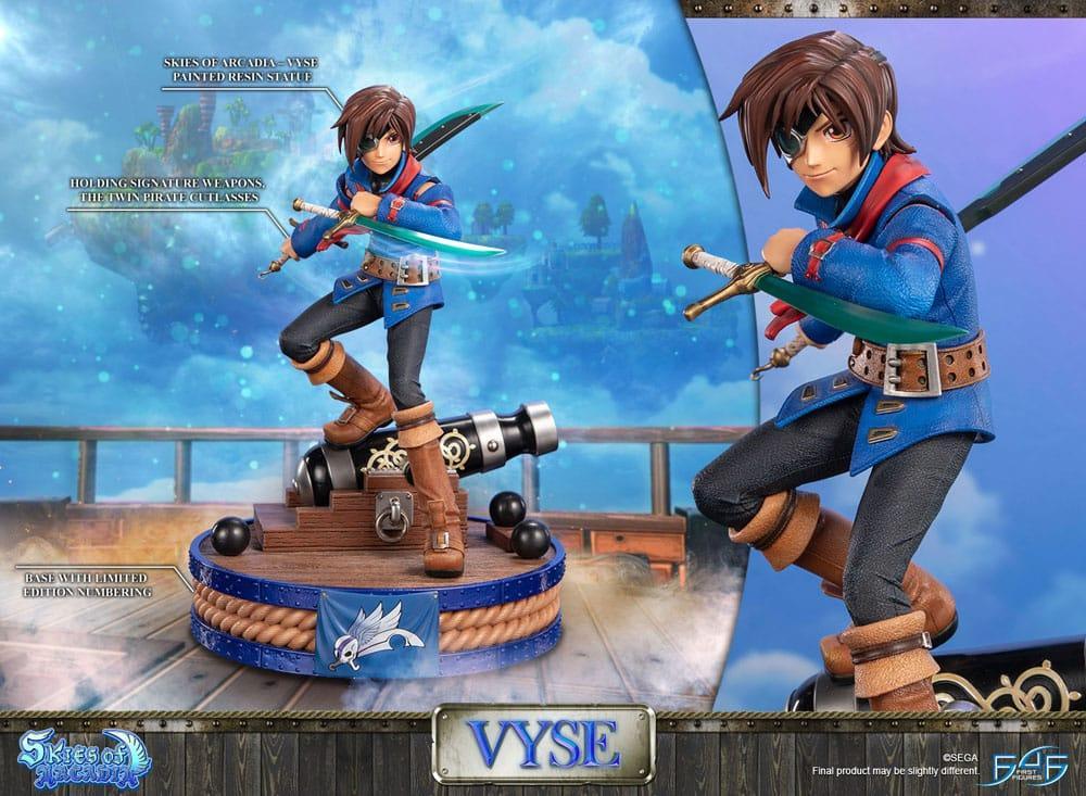 Skies of Arcadia Figur Vyse Standard Edition 31 cm First 4 Figures