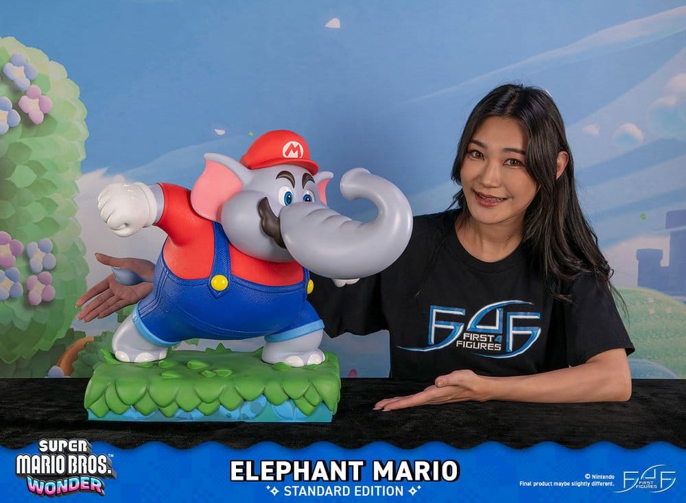 Super Mario Bros. Wonder Resin Figur Elephant Mario Standard Edition 43 cm