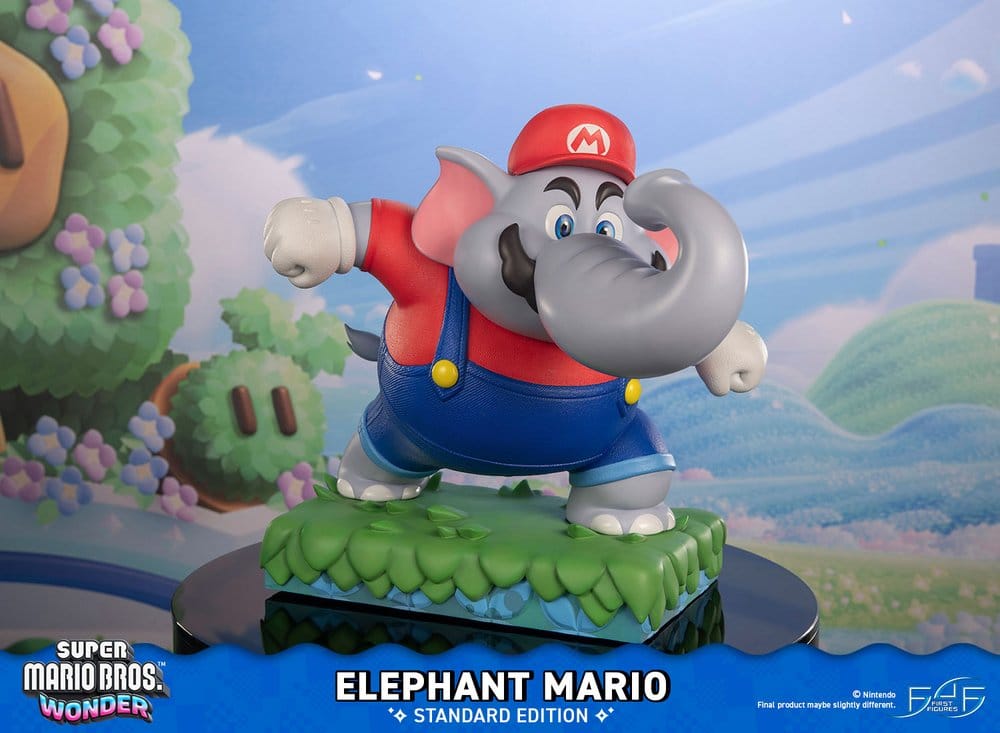 Super Mario Bros. Wonder Resinfigur Elephant Mario Standard Edition 43 cm