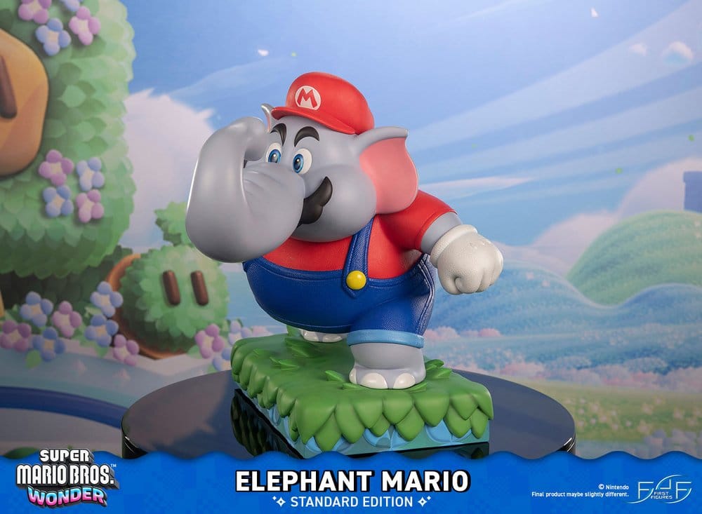Super Mario Bros. Wonder Resinfigur Elephant Mario Standard Edition 43 cm