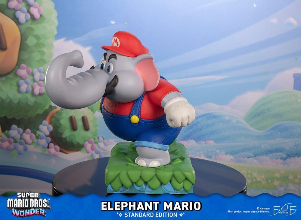 Super Mario Bros. Wonder Resinfigur Elephant Mario Standard Edition 43 cm