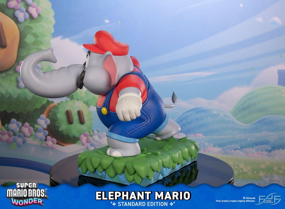 Super Mario Bros. Wonder Resinfigur Elephant Mario Standard Edition 43 cm