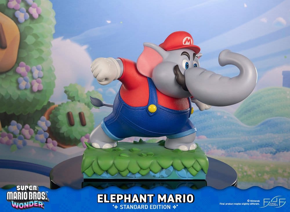 Super Mario Bros. Wonder Resinfigur Elephant Mario Standard Edition 43 cm