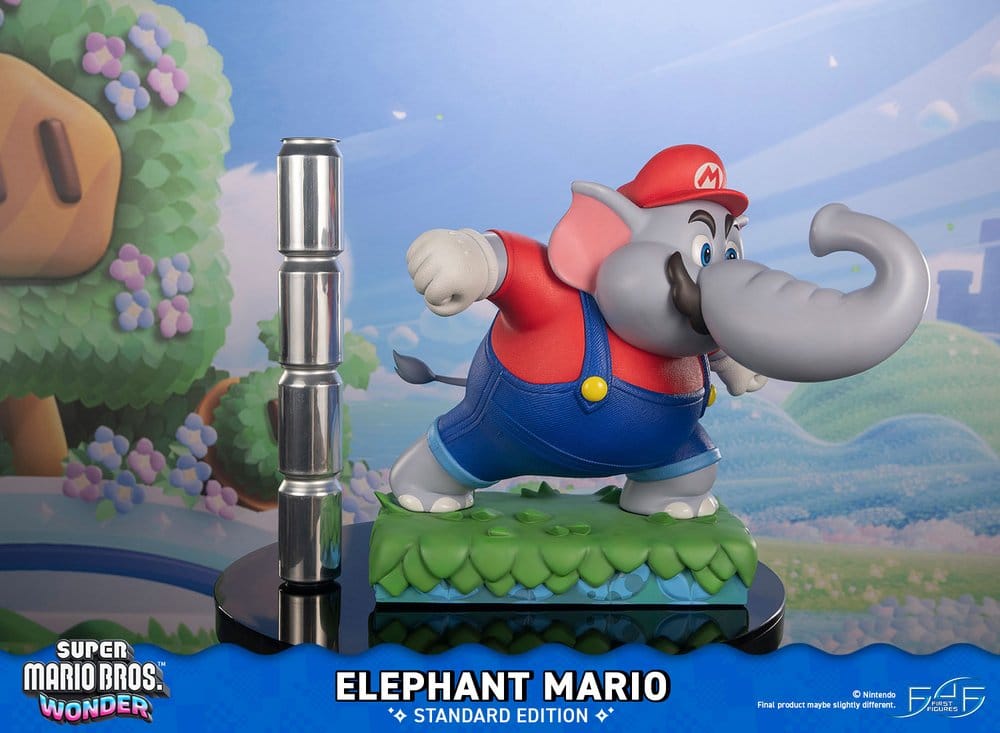 Super Mario Bros. Wonder Resinfigur Elephant Mario Standard Edition 43 cm