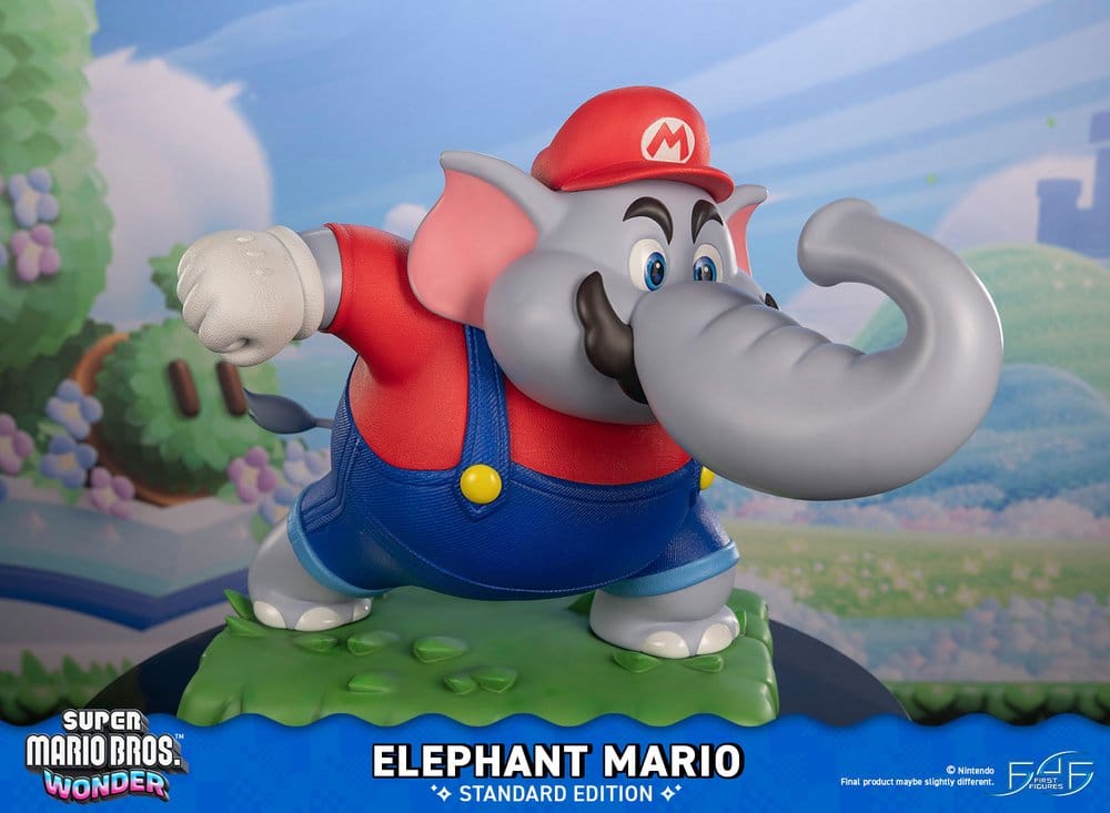 Super Mario Bros. Wonder Resinfigur Elephant Mario Standard Edition 43 cm