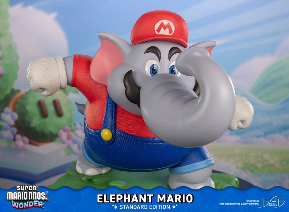 Super Mario Bros. Wonder Resinfigur Elephant Mario Standard Edition 43 cm