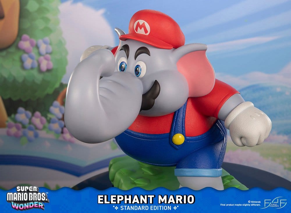 Super Mario Bros. Wonder Resinfigur Elephant Mario Standard Edition 43 cm