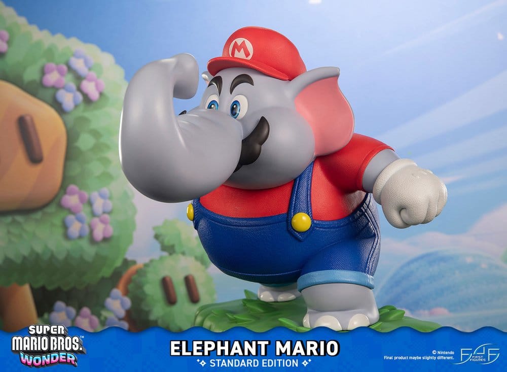 Super Mario Bros. Wonder Resinfigur Elephant Mario Standard Edition 43 cm