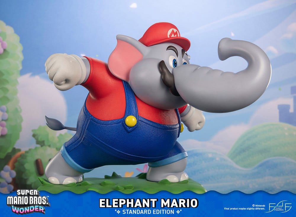 Super Mario Bros. Wonder Resinfigur Elephant Mario Standard Edition 43 cm