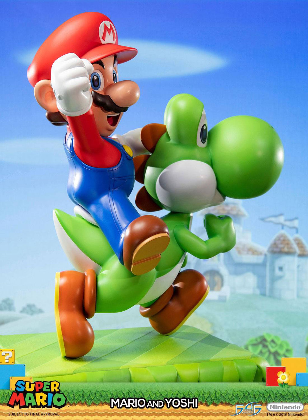 Super Mario Figur Mario & Yoshi 48 cm First 4 Figures