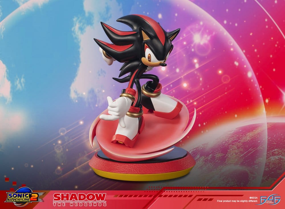 SEGA Resin Figur Shadow the Hedgehog 25 cm - Detaljerad Samlarfigur från Sonic Adventure 2