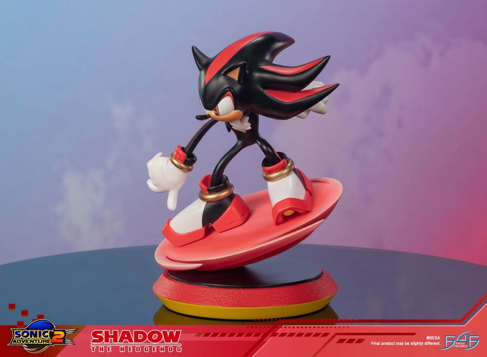 SEGA Resin Figur Shadow the Hedgehog 25 cm - Detaljerad Samlarfigur från Sonic Adventure 2
