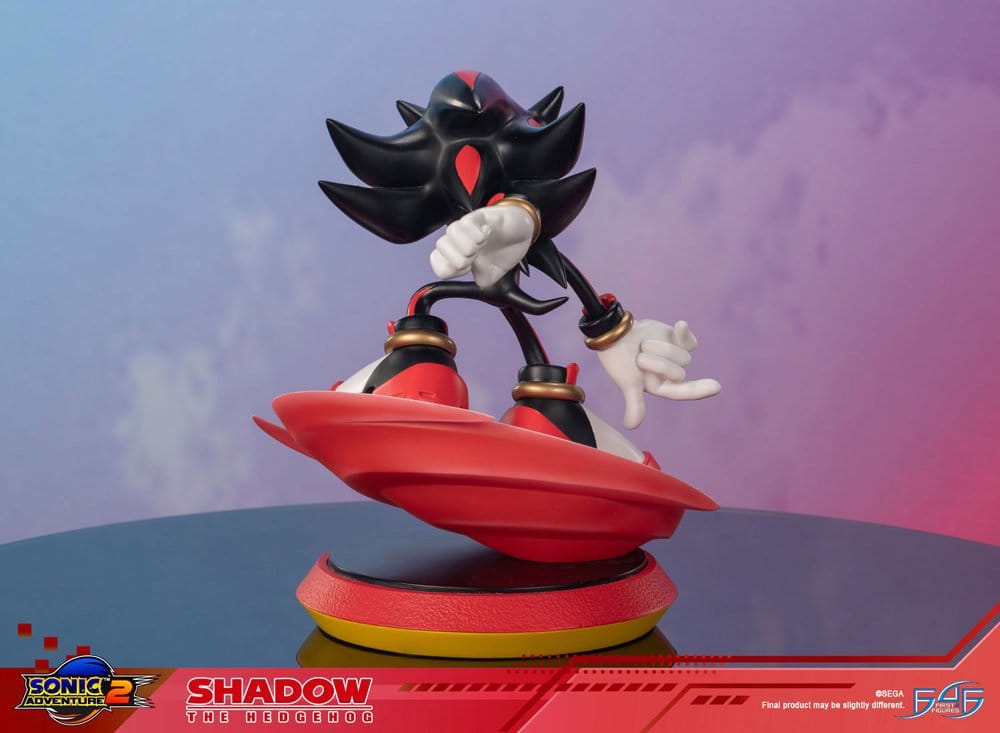 SEGA Resin Figur Shadow the Hedgehog 25 cm - Detaljerad Samlarfigur från Sonic Adventure 2