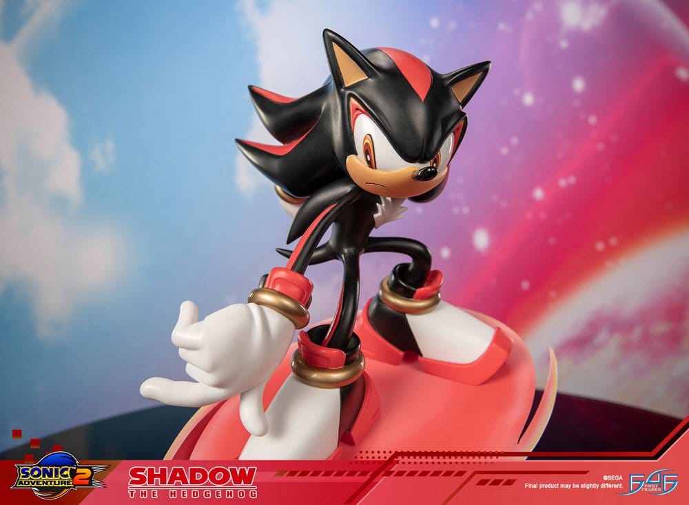 SEGA Resin Figur Shadow the Hedgehog 25 cm - Detaljerad Samlarfigur från Sonic Adventure 2