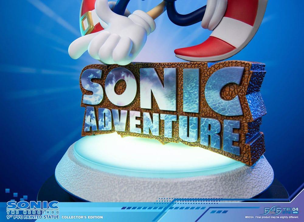 Sonic Adventure PVC Staty Sonic the Hedgehog Collector's Edition 23 cm First 4 Figures