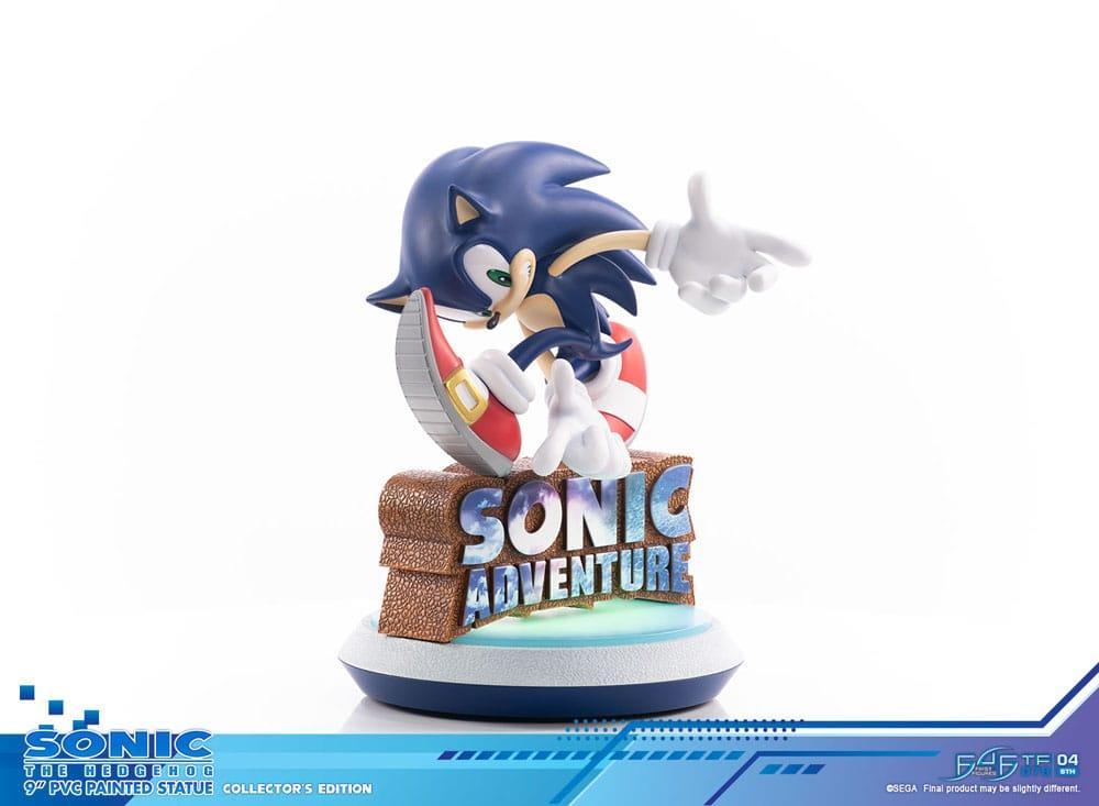 Sonic Adventure PVC Staty Sonic the Hedgehog Collector's Edition 23 cm First 4 Figures
