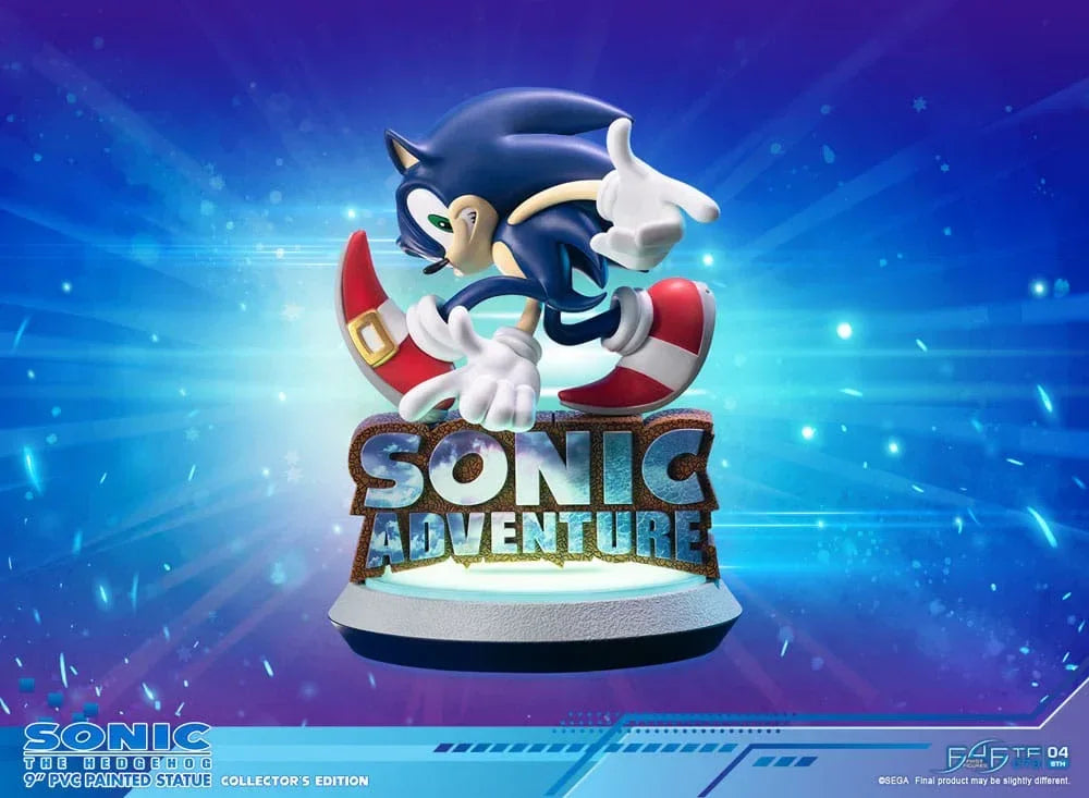 Sonic Adventure PVC Staty Sonic the Hedgehog Collector's Edition 23 cm First 4 Figures