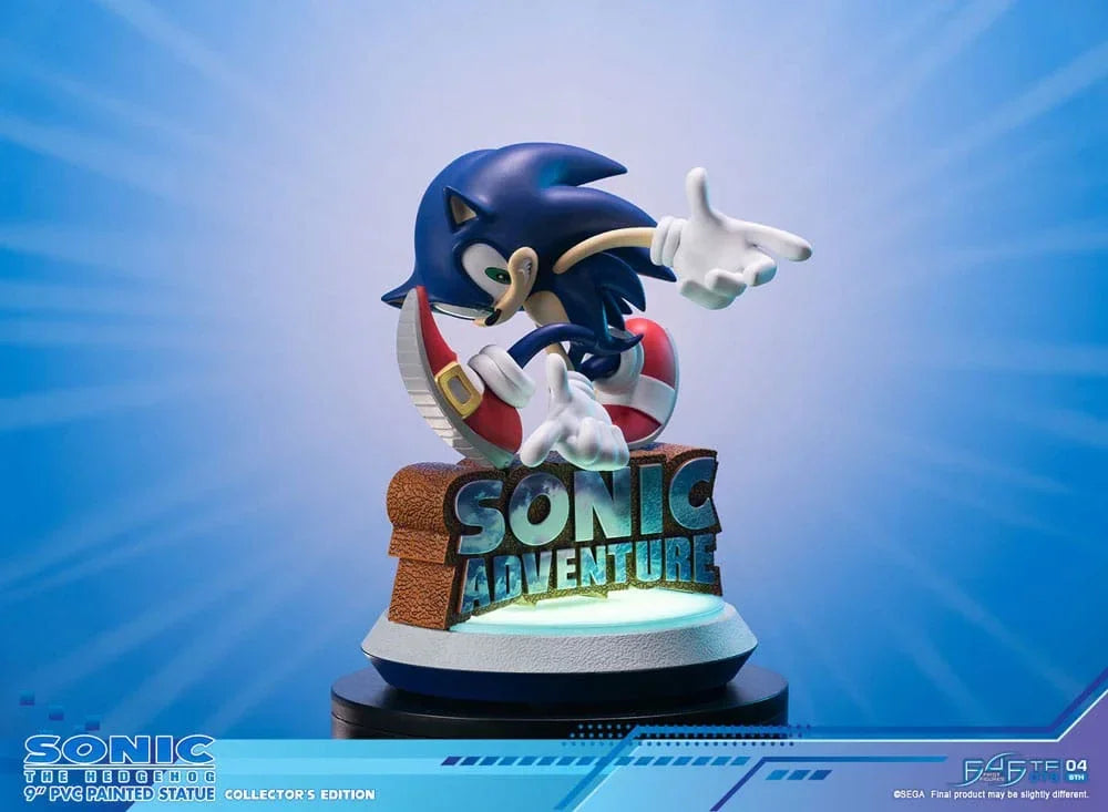 Sonic Adventure PVC Staty Sonic the Hedgehog Collector's Edition 23 cm First 4 Figures