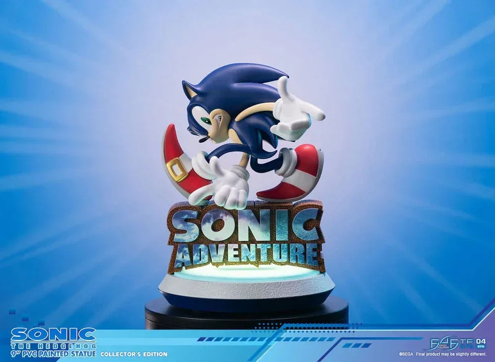 Sonic Adventure PVC Staty Sonic the Hedgehog Collector's Edition 23 cm First 4 Figures