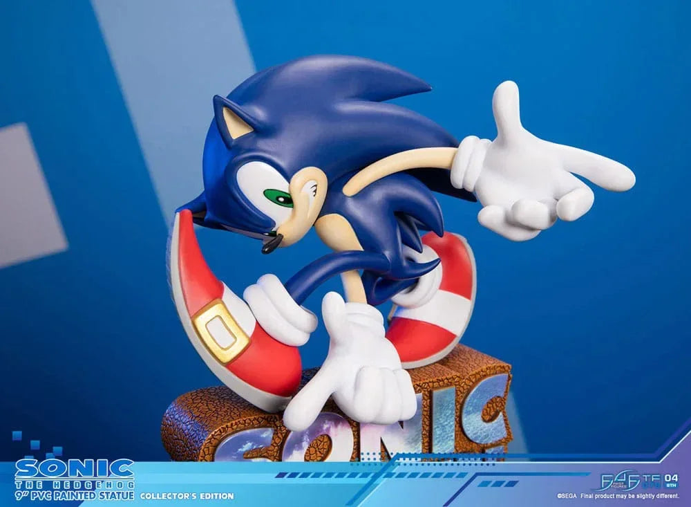 Sonic Adventure PVC Staty Sonic the Hedgehog Collector's Edition 23 cm First 4 Figures