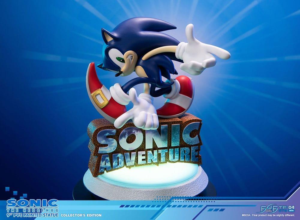 Sonic Adventure PVC Staty Sonic the Hedgehog Collector's Edition 23 cm First 4 Figures