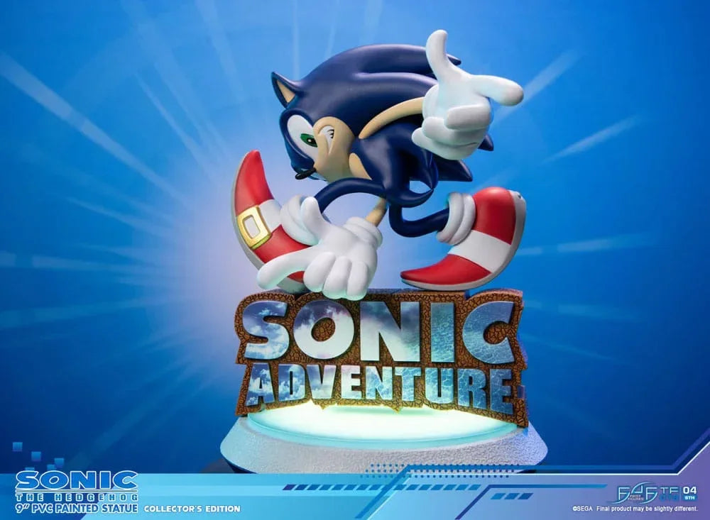Sonic Adventure PVC Staty Sonic the Hedgehog Collector's Edition 23 cm First 4 Figures