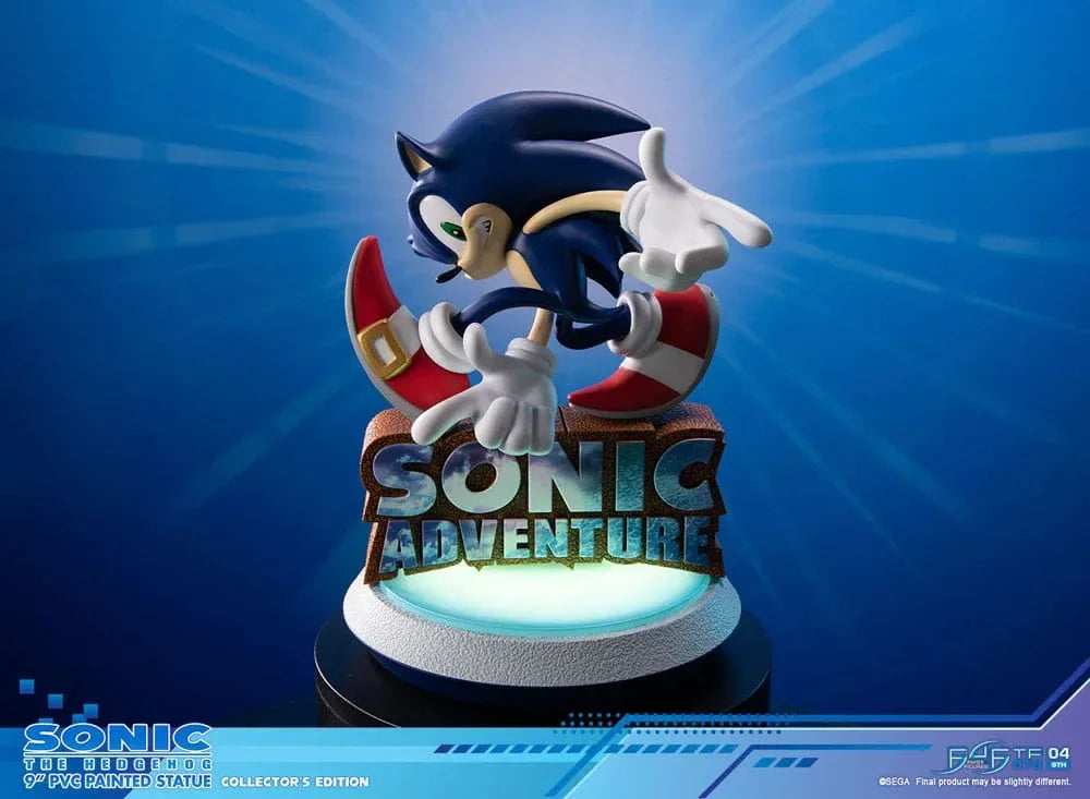 Sonic Adventure PVC Staty Sonic the Hedgehog Collector's Edition 23 cm First 4 Figures