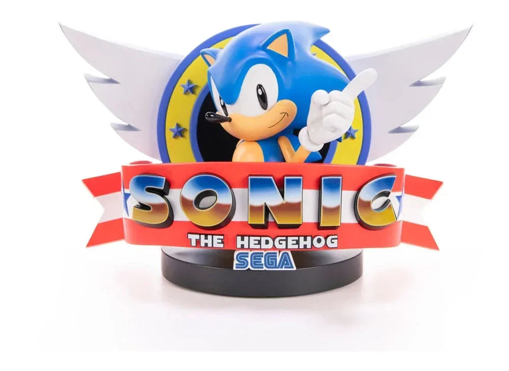 Sonic the Hedgehog Figur Sonic Title Screen 21 cm First 4 Figures