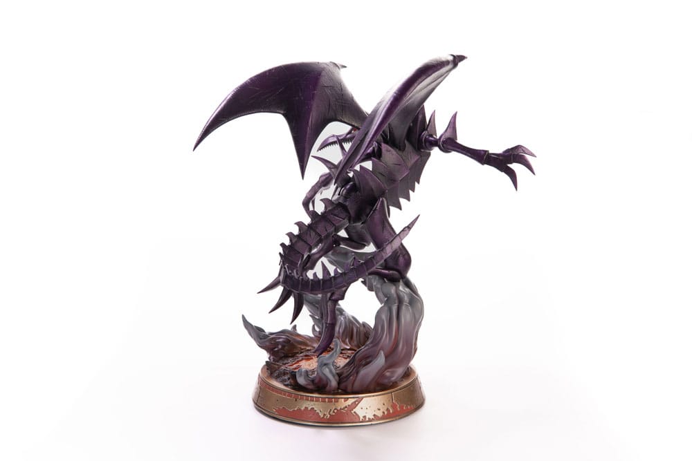 Yu-Gi-Oh! PVC-figur Red-Eyes B. Dragon lila färg 33 cm