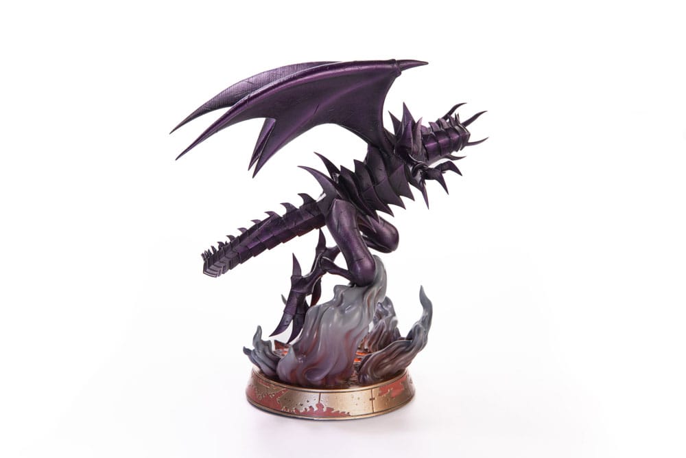 Yu-Gi-Oh! PVC-figur Red-Eyes B. Dragon lila färg 33 cm