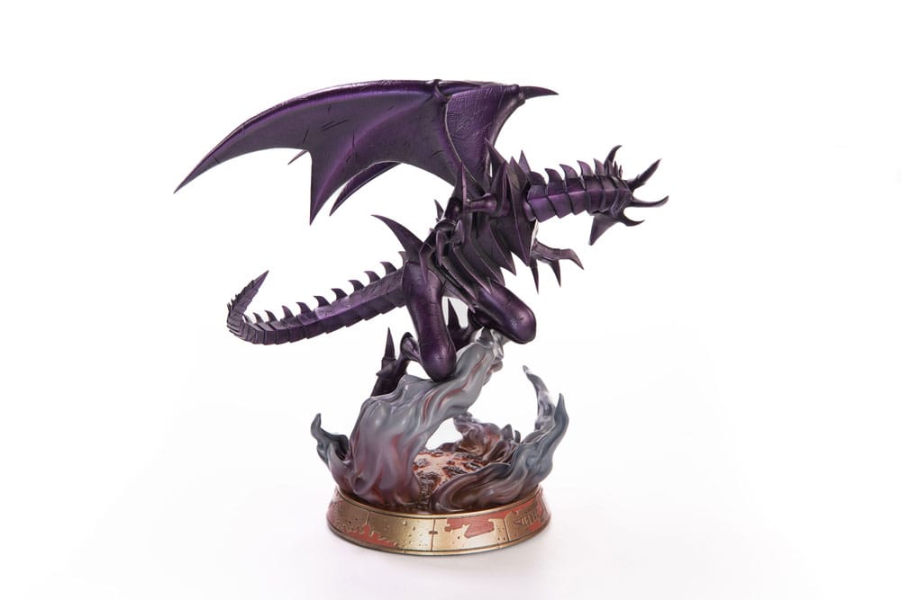 Yu-Gi-Oh! PVC-figur Red-Eyes B. Dragon lila färg 33 cm