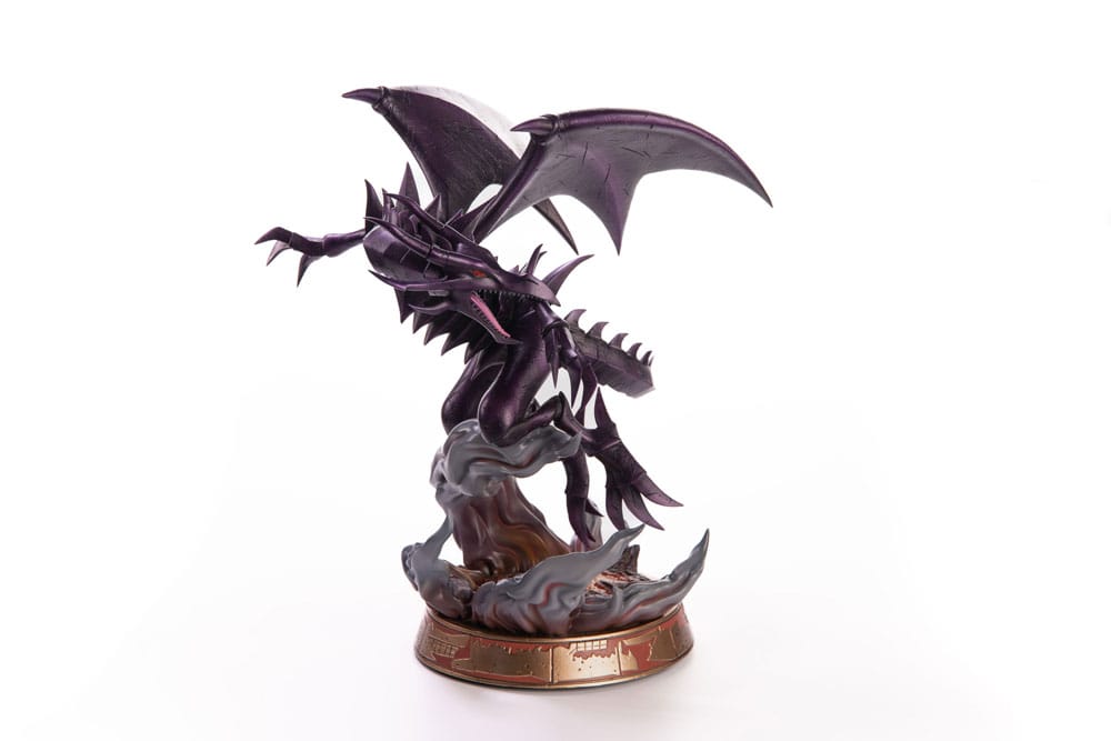 Yu-Gi-Oh! PVC-figur Red-Eyes B. Dragon lila färg 33 cm