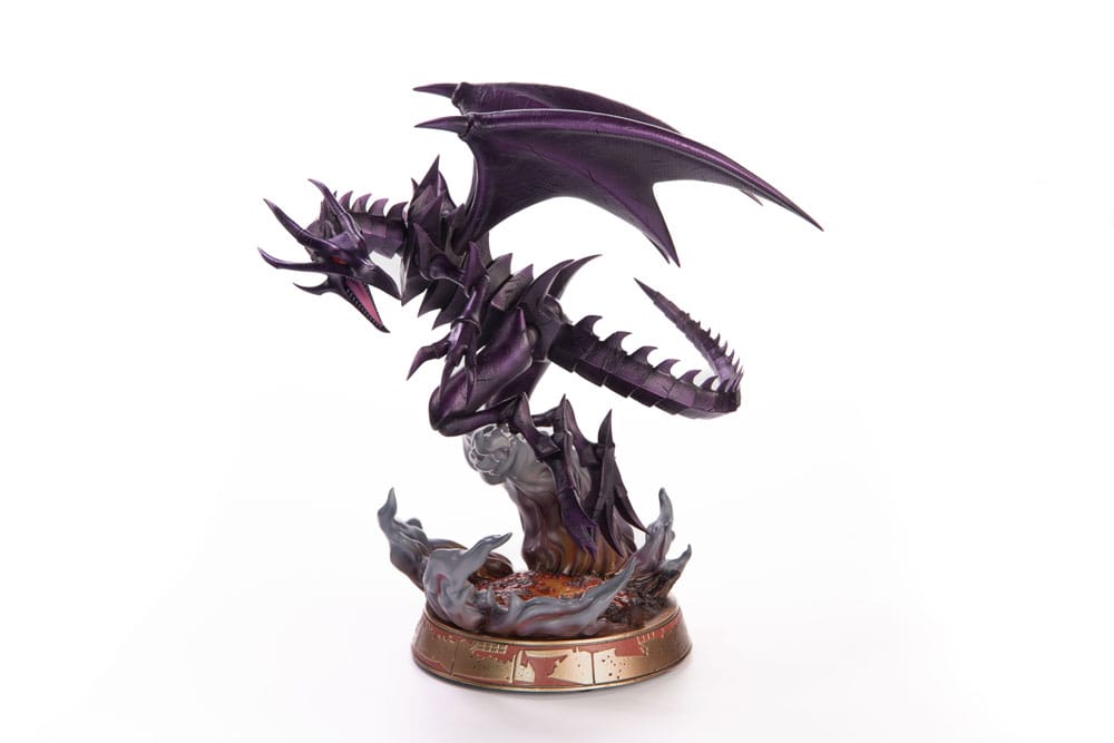 Yu-Gi-Oh! PVC-figur Red-Eyes B. Dragon lila färg 33 cm