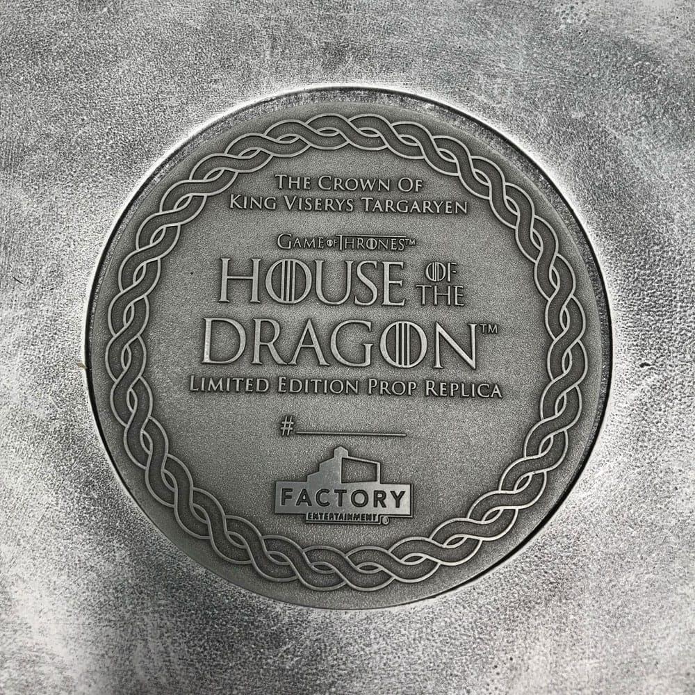 House of the Dragon 1/1 Prop Replica The Crown Of King Viserys Targaryen Limited Edition 15 cm Factory Entertainment