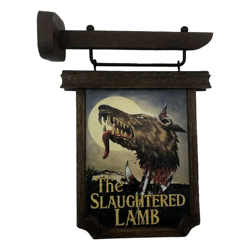 An American Werewolf in London Pub Skylt - Skala Replica 6 cm Factory Entertainment