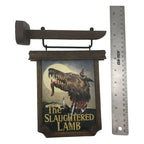 An American Werewolf in London Pub Skylt - Skala Replica 6 cm Factory Entertainment