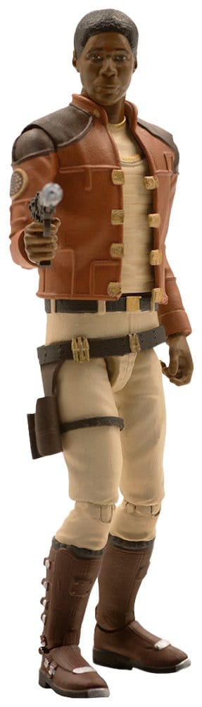 Battlestar Galactica Action Figure with Vehicle Colonial Viper Mk and Lieutenant Boomer