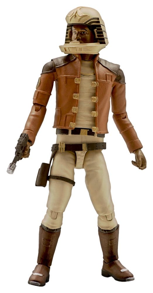Battlestar Galactica Action Figure with Vehicle Colonial Viper Mk and Lieutenant Boomer