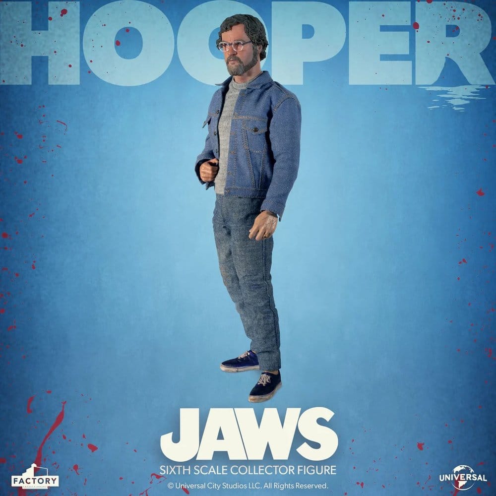 Jaws Action Figur 1/6 Hooper 30 cm