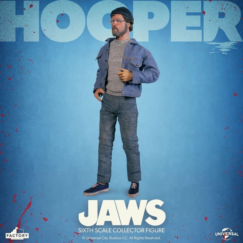 Jaws Actionfigur 1/6 Hooper 30 cm