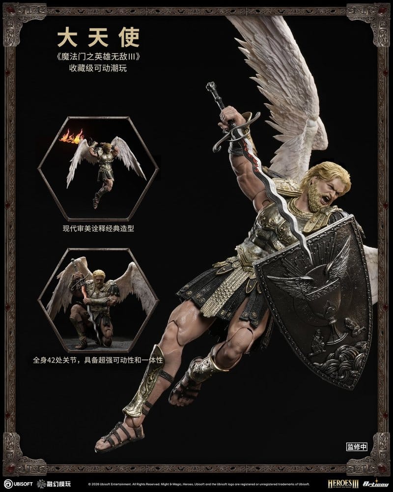 Heroes of Might and Magic III Action Figur 1/12 Archangel (Deluxe Version) 15 cm