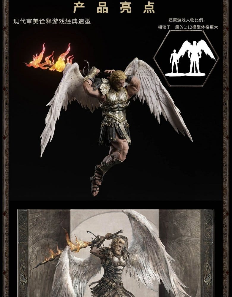 Heroes of Might and Magic III actionfigur 1/12 Archangel Deluxe Version 15 cm