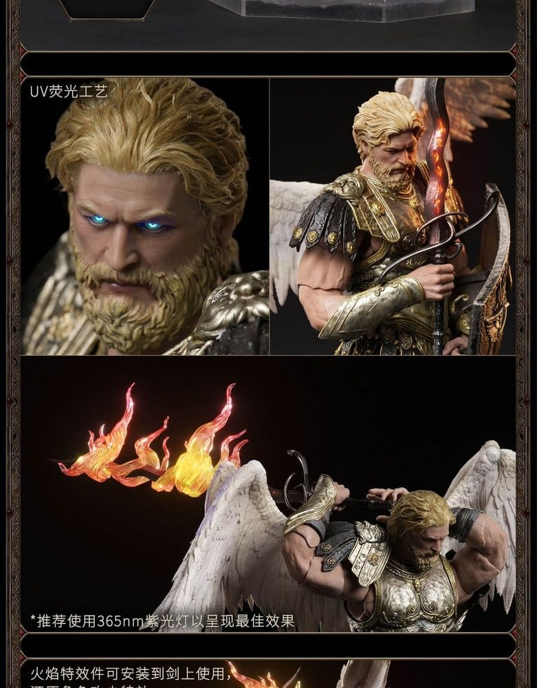 Heroes of Might and Magic III actionfigur 1/12 Archangel Deluxe Version 15 cm