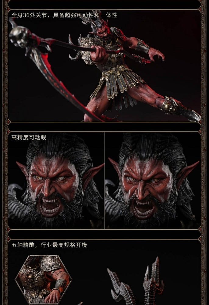 Heroes of Might and Magic III actionfigur 1/12 Arch Devil (Deluxe Version) 15 cm