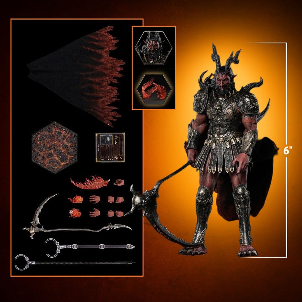 Heroes of Might and Magic III actionfigur 1/12 Arch Devil (Deluxe Version) 15 cm